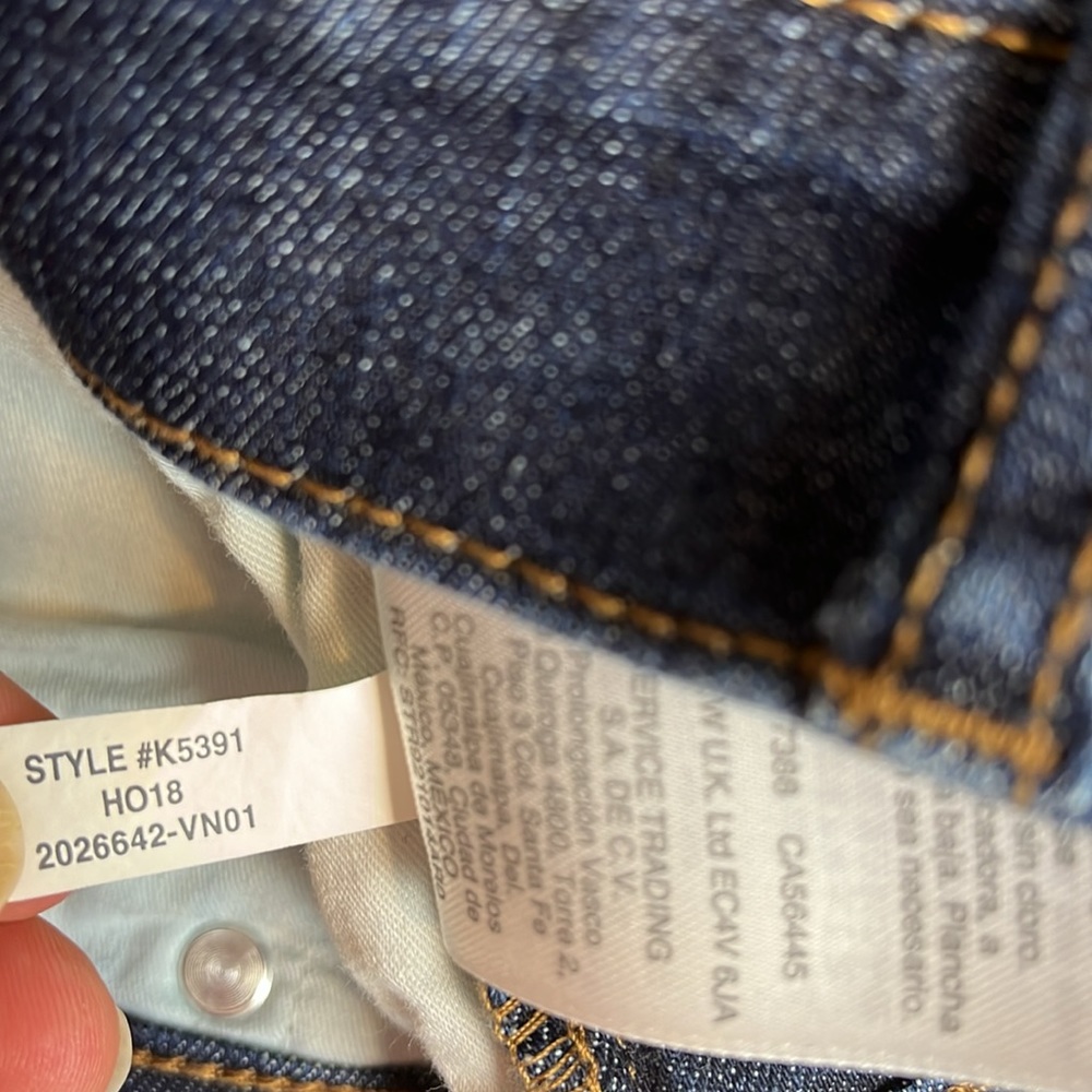 J.CREW 9" mid-rise vintage slim-straight jean in resin rinse Size 25 - Picture 12 of 13